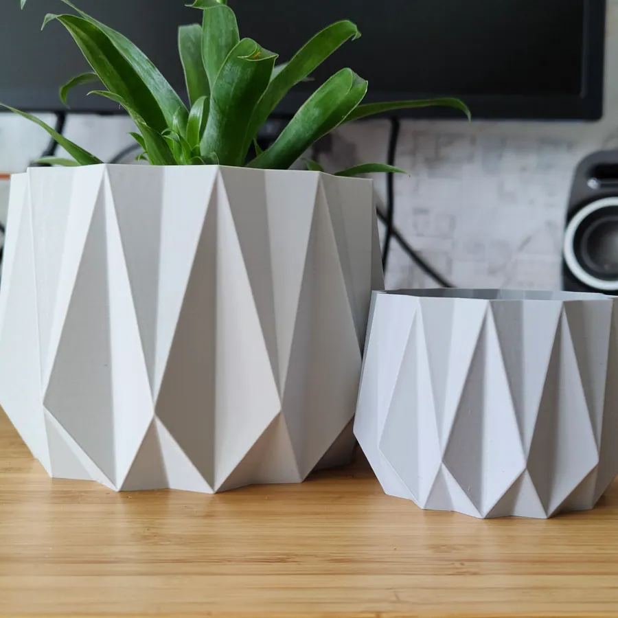 Crystal Facet Planter
