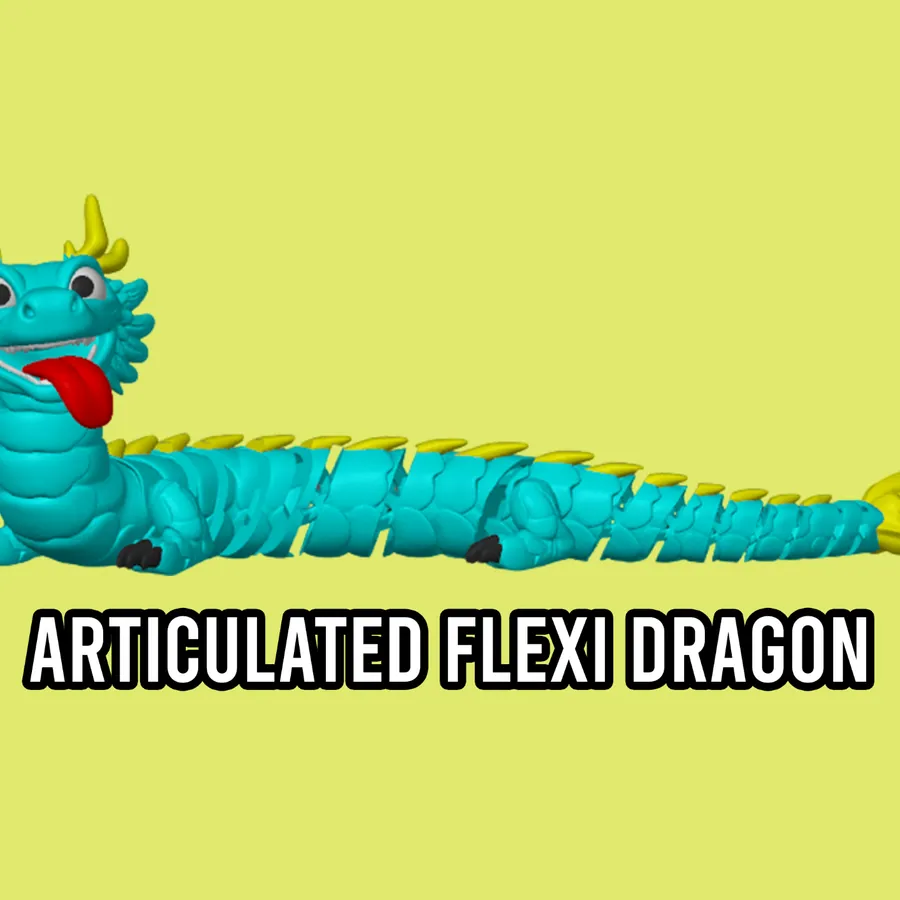 Flexi Dragon (Multicolour)